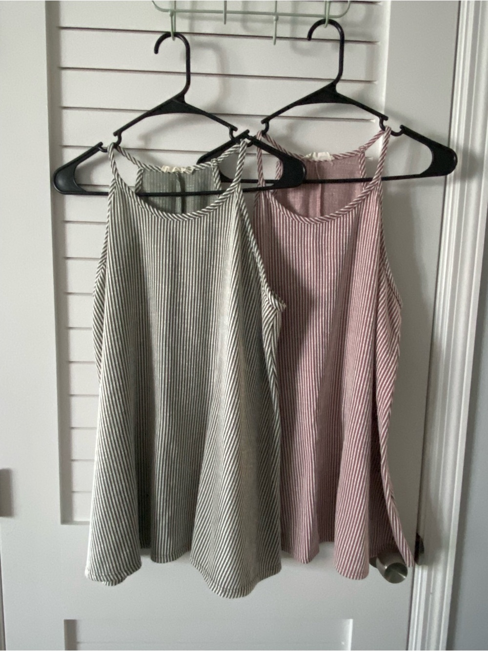 Forever Rose Couture Green and Pink Ribbed Top Bundle Size 1X